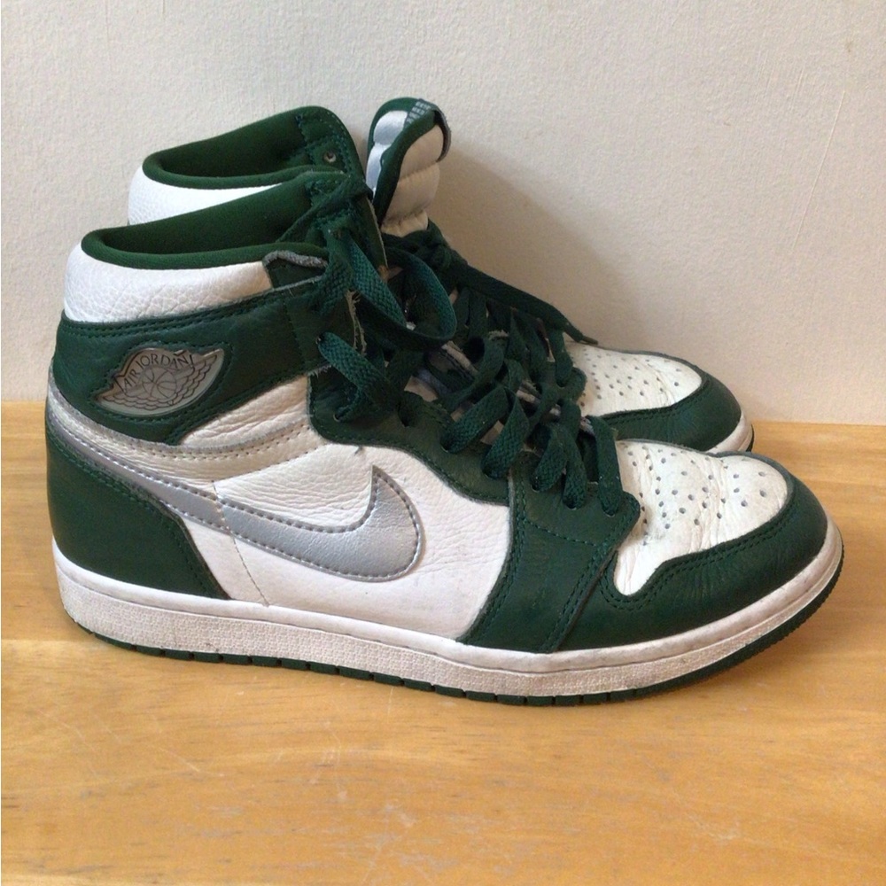 Nike Kids Sneakers Green and White
